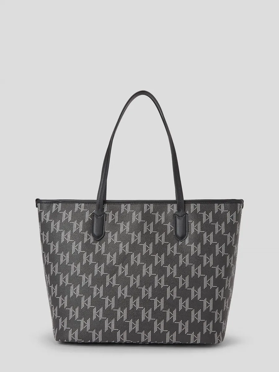K/IKONIK MONOGRAM LARGE TOTE