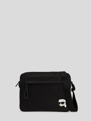 K/IKONIK NYLON FLAT CROSSBODY BAG