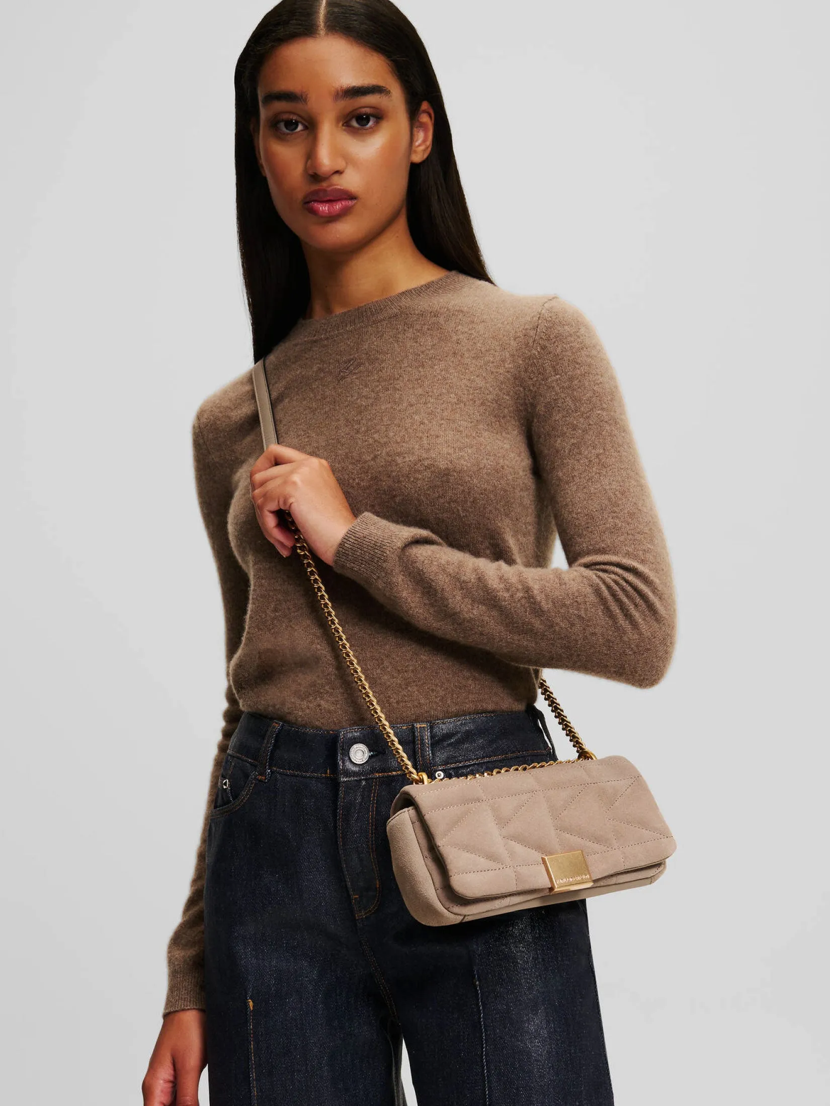 K/KUILT SP SM CROSSBODY NUBUCK