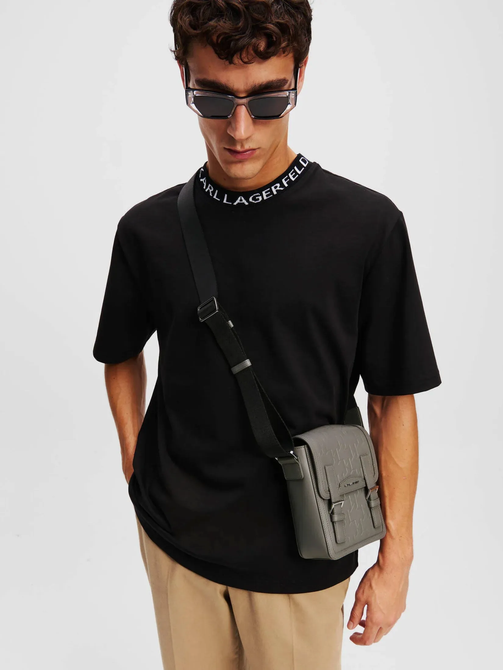 K/LOOM LEATHER CROSSBODY