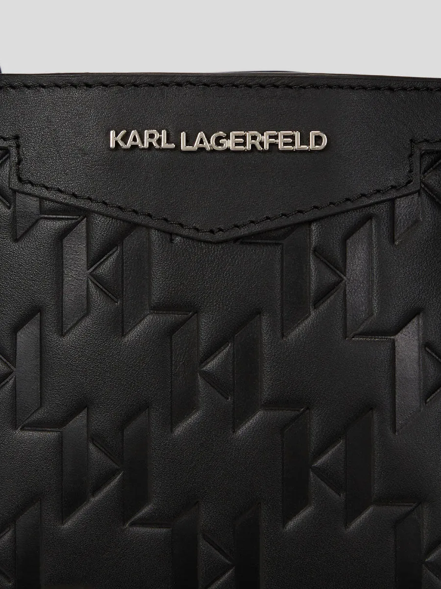 K/LOOM LEATHER TOTE BAG