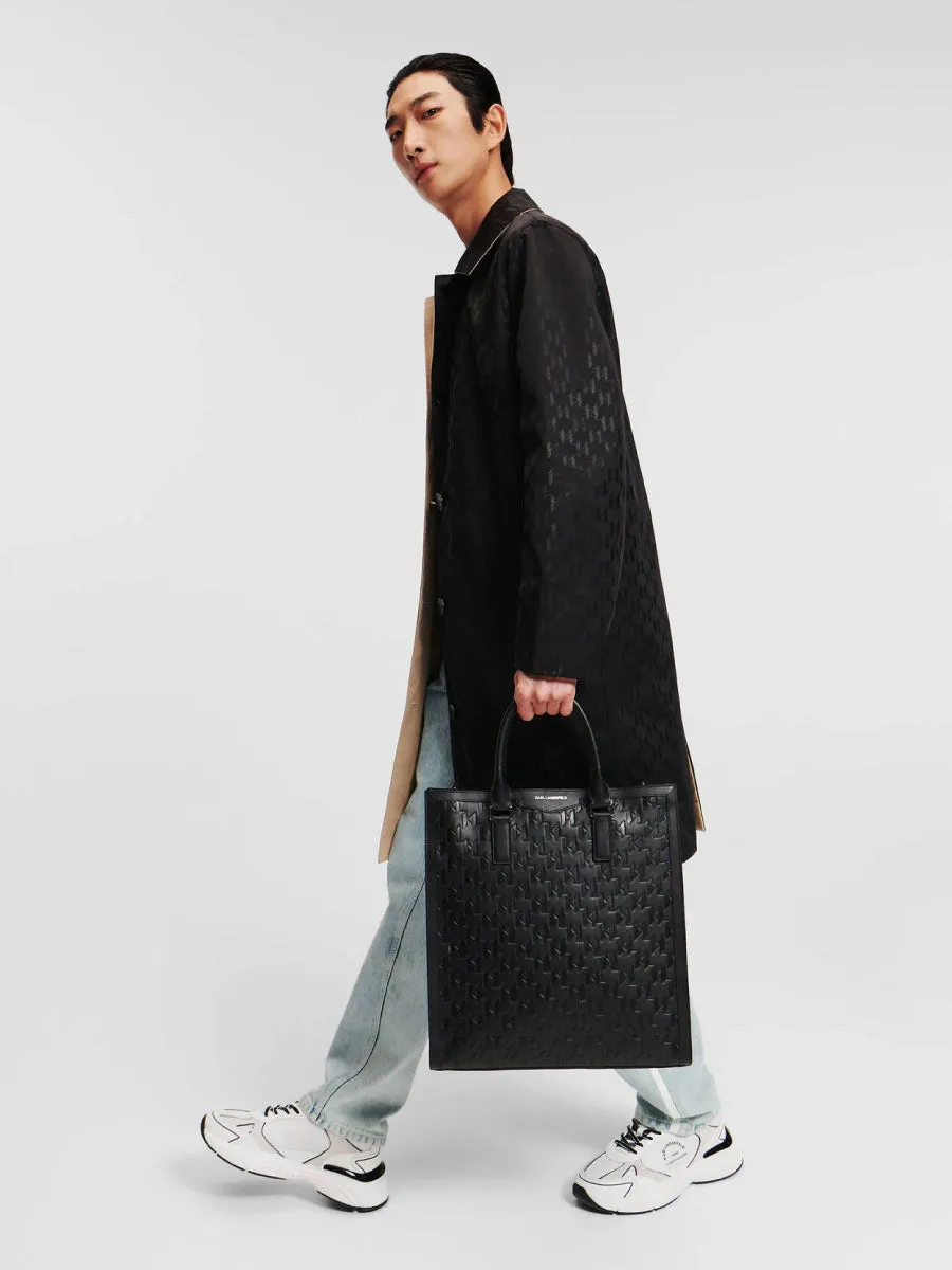 K/LOOM LEATHER TOTE BAG