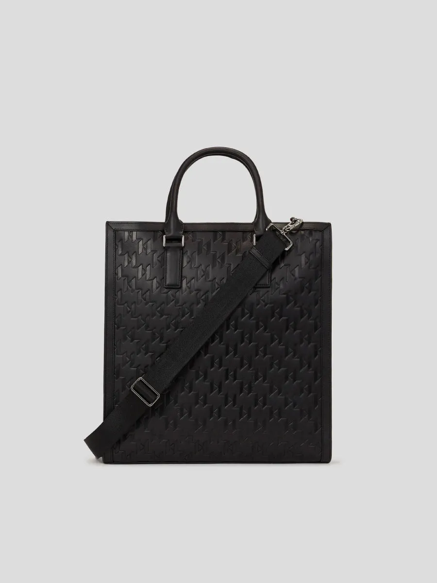 K/LOOM LEATHER TOTE BAG