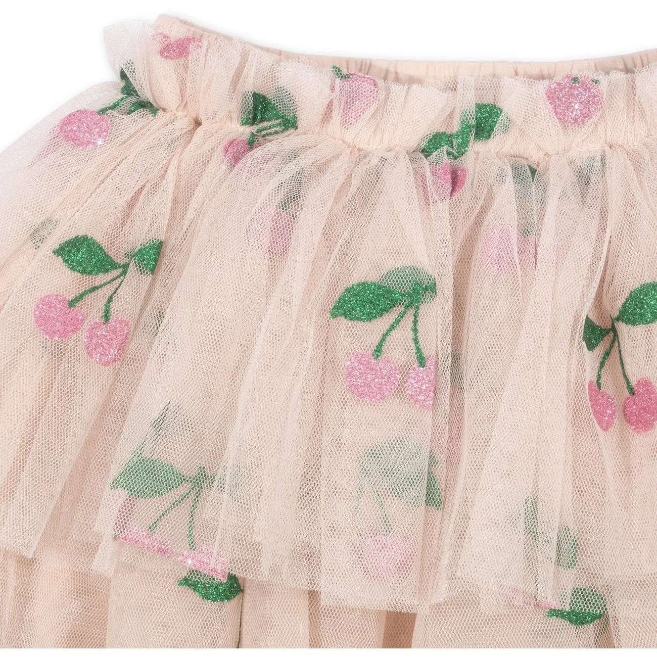 Konges Sljd Ma Grande Cerise Pink Glitter Mili Glitter Skirt