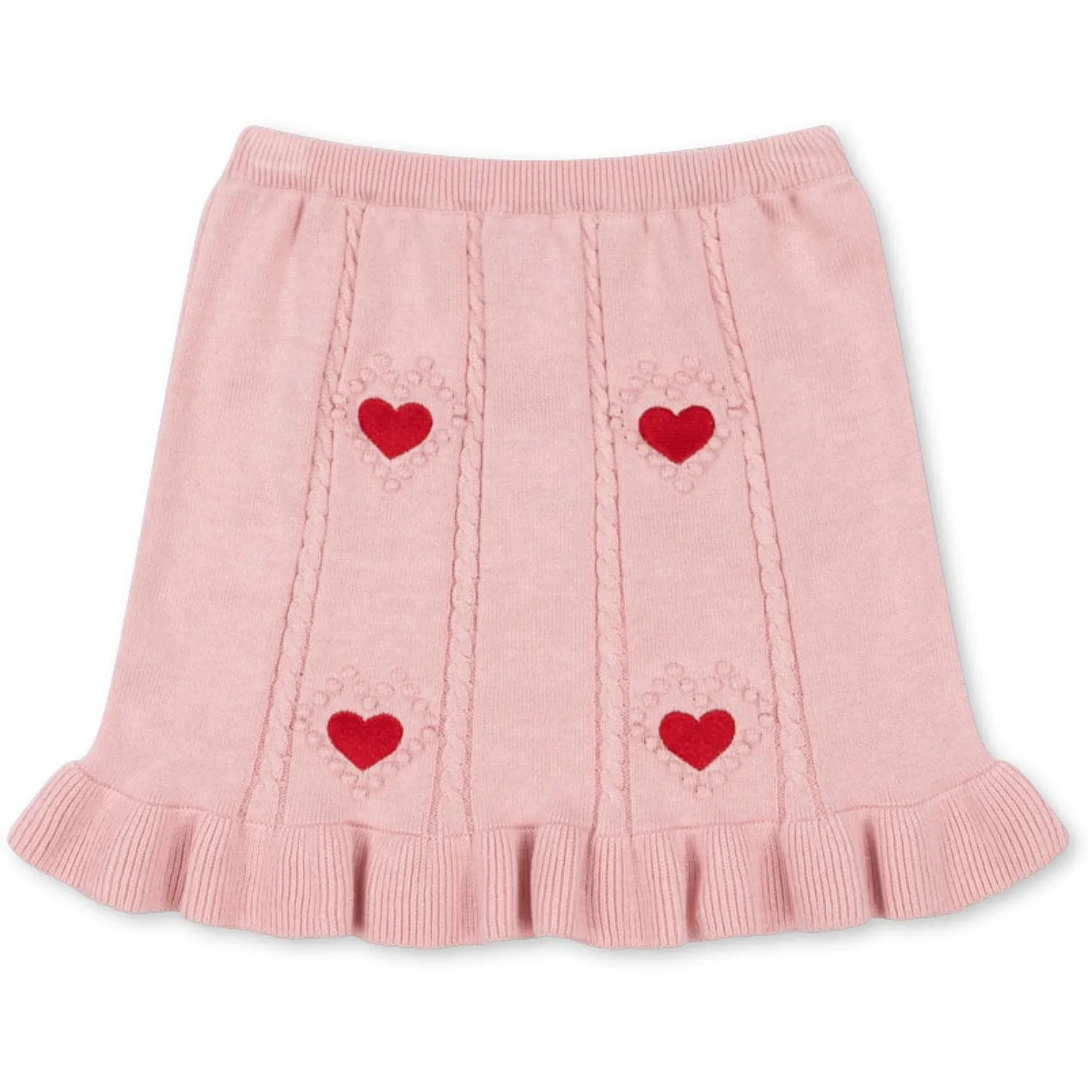 Konges Sljd Silver Pink Soleil Knit Skirt Gots