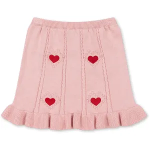Konges Sljd Silver Pink Soleil Knit Skirt Gots