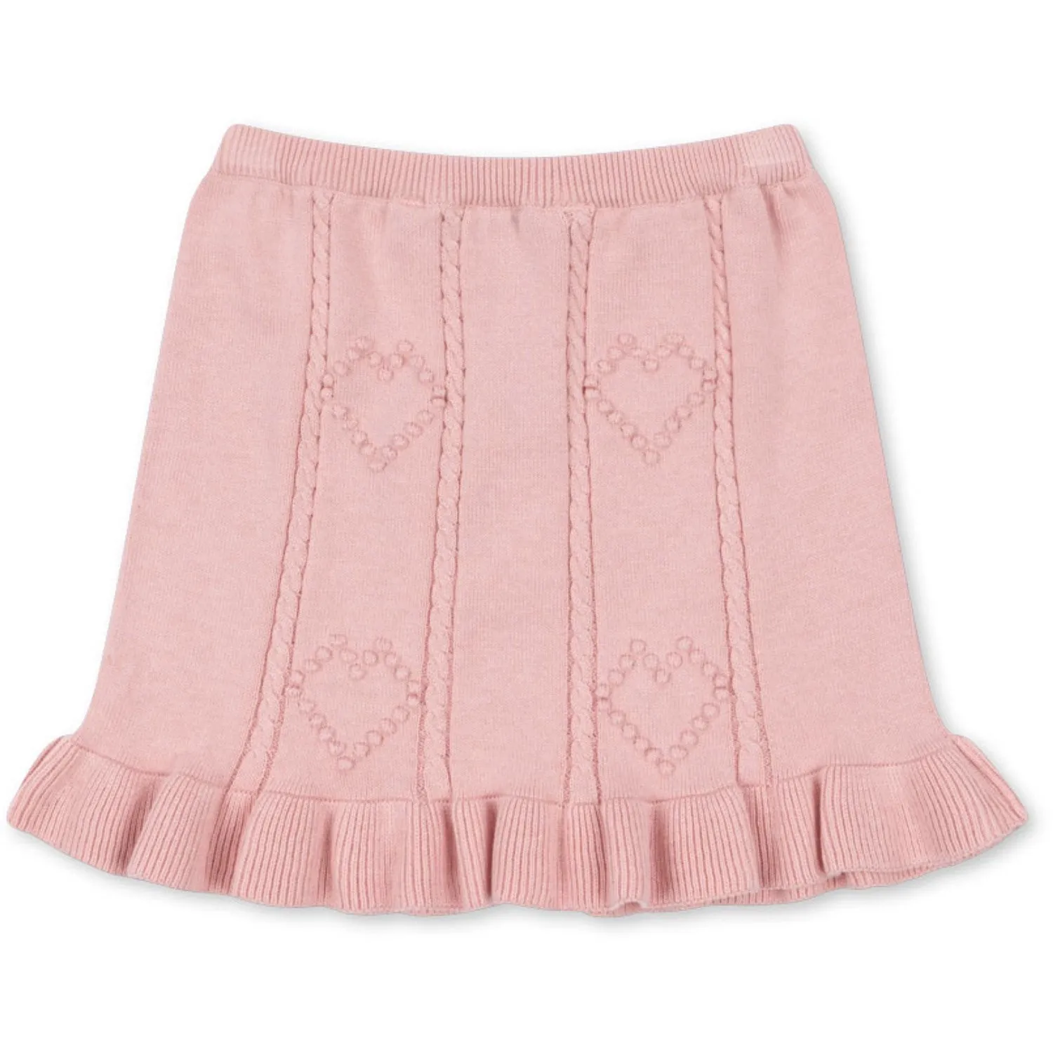Konges Sljd Silver Pink Soleil Knit Skirt Gots