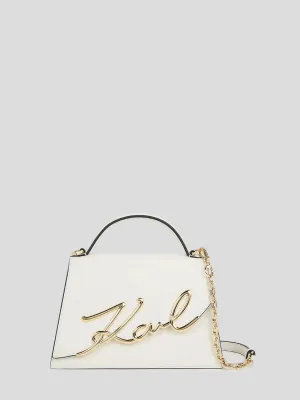 K/SIGNATURE MEDIUM CROSSBODY BAG