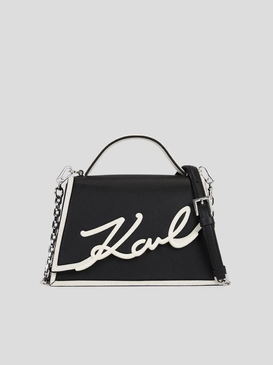 K/SIGNATURE SMALL CROSSBODY BAG