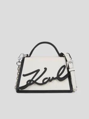 K/SIGNATURE SMALL CROSSBODY BAG
