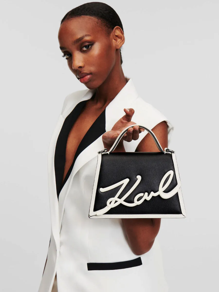 K/SIGNATURE SMALL CROSSBODY BAG