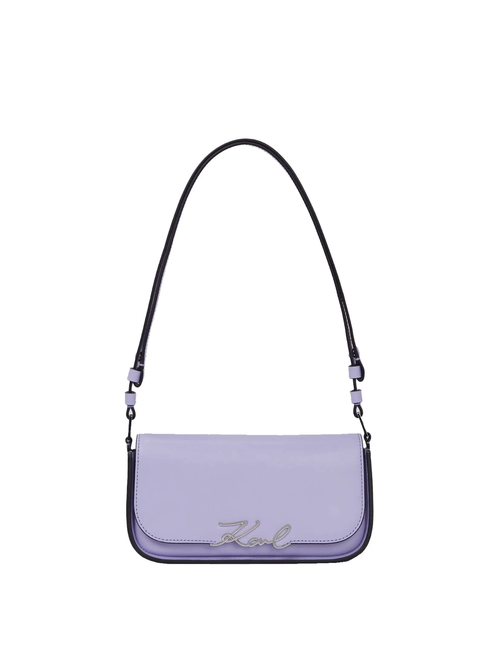 K/SIGNATURE TWO-WAY CROSSBODY BAG