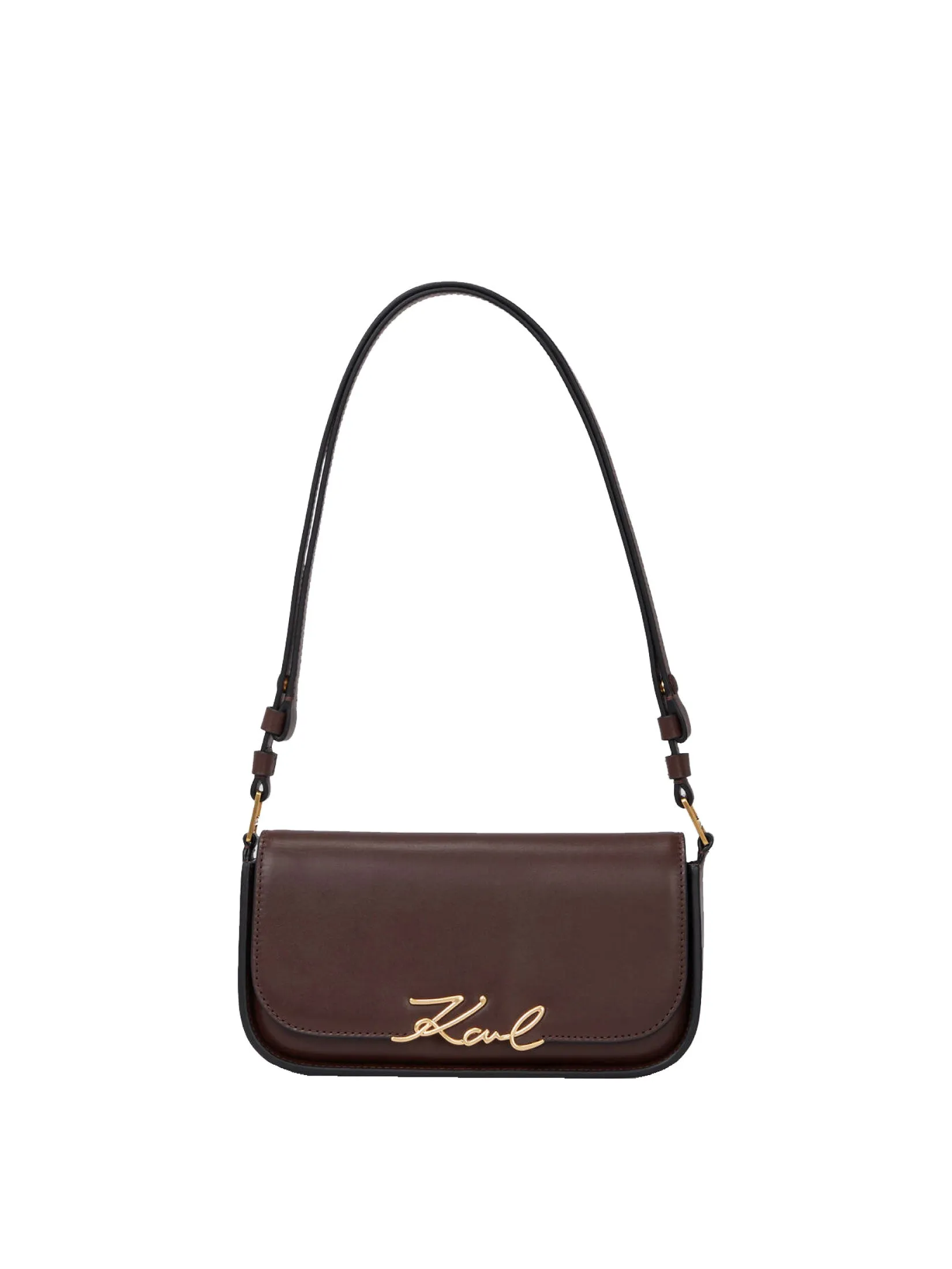 K/SIGNATURE TWO-WAY CROSSBODY BAG