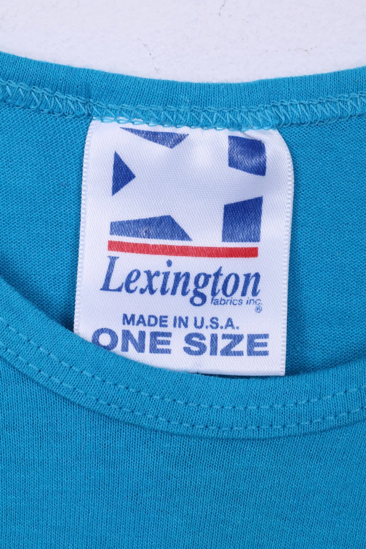 Lexington fabrics inc. Womens One Size Dress Key Largo Cotton Sleeveless Blue