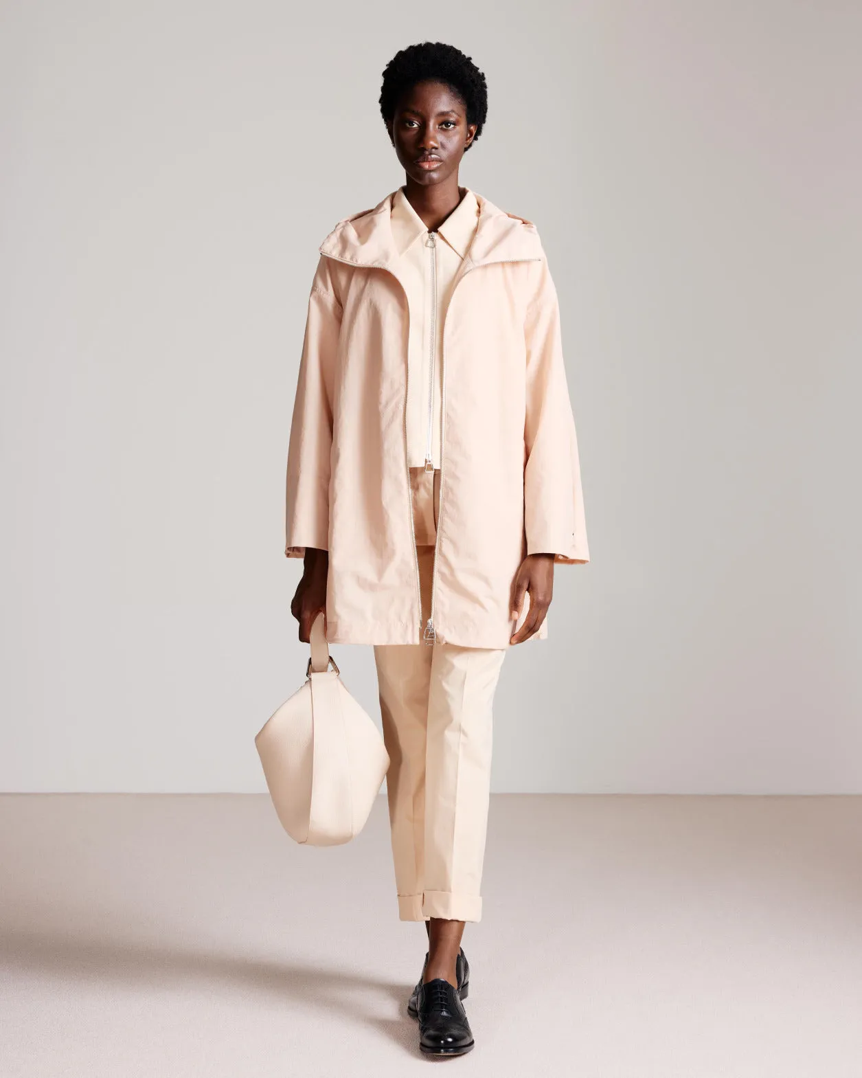 Light Oversized Parka with Hood Akris