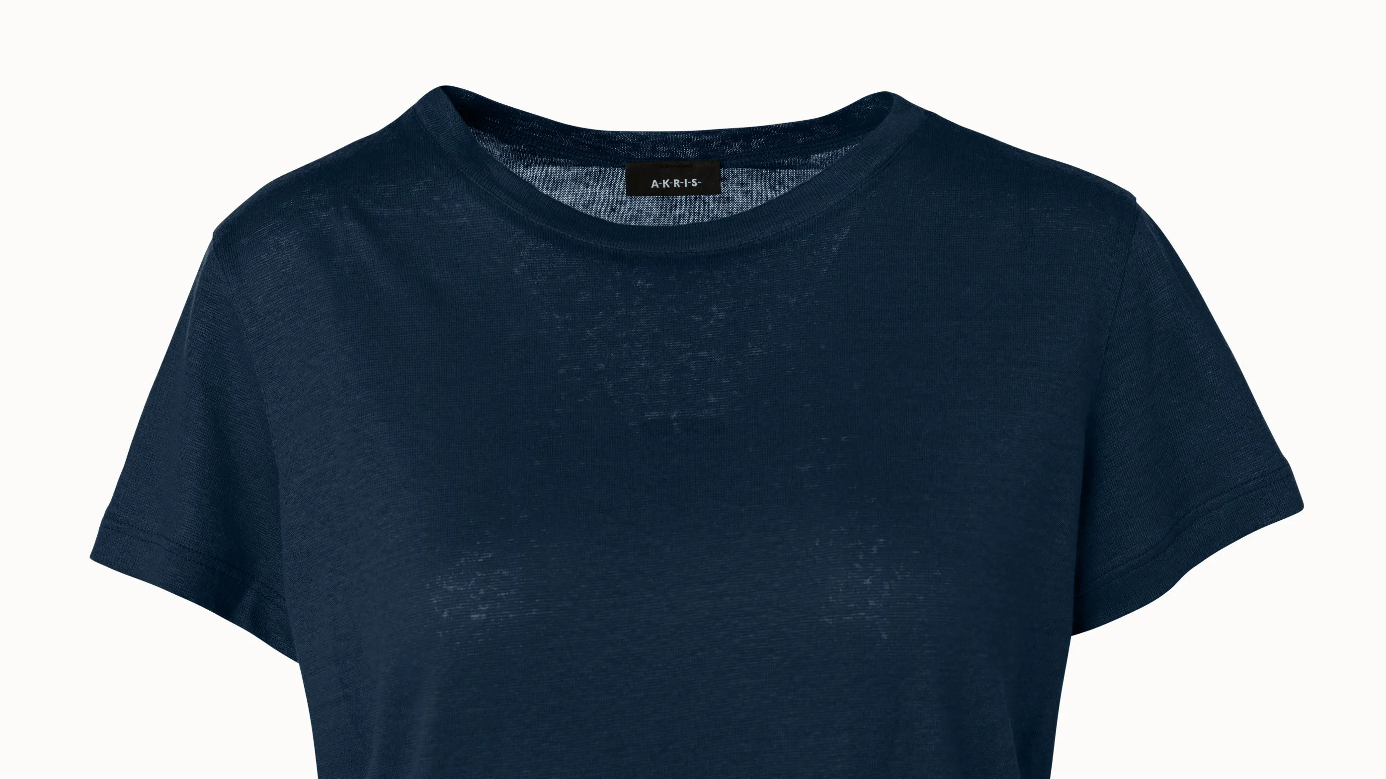 Linen Jersey T-Shirt Akris