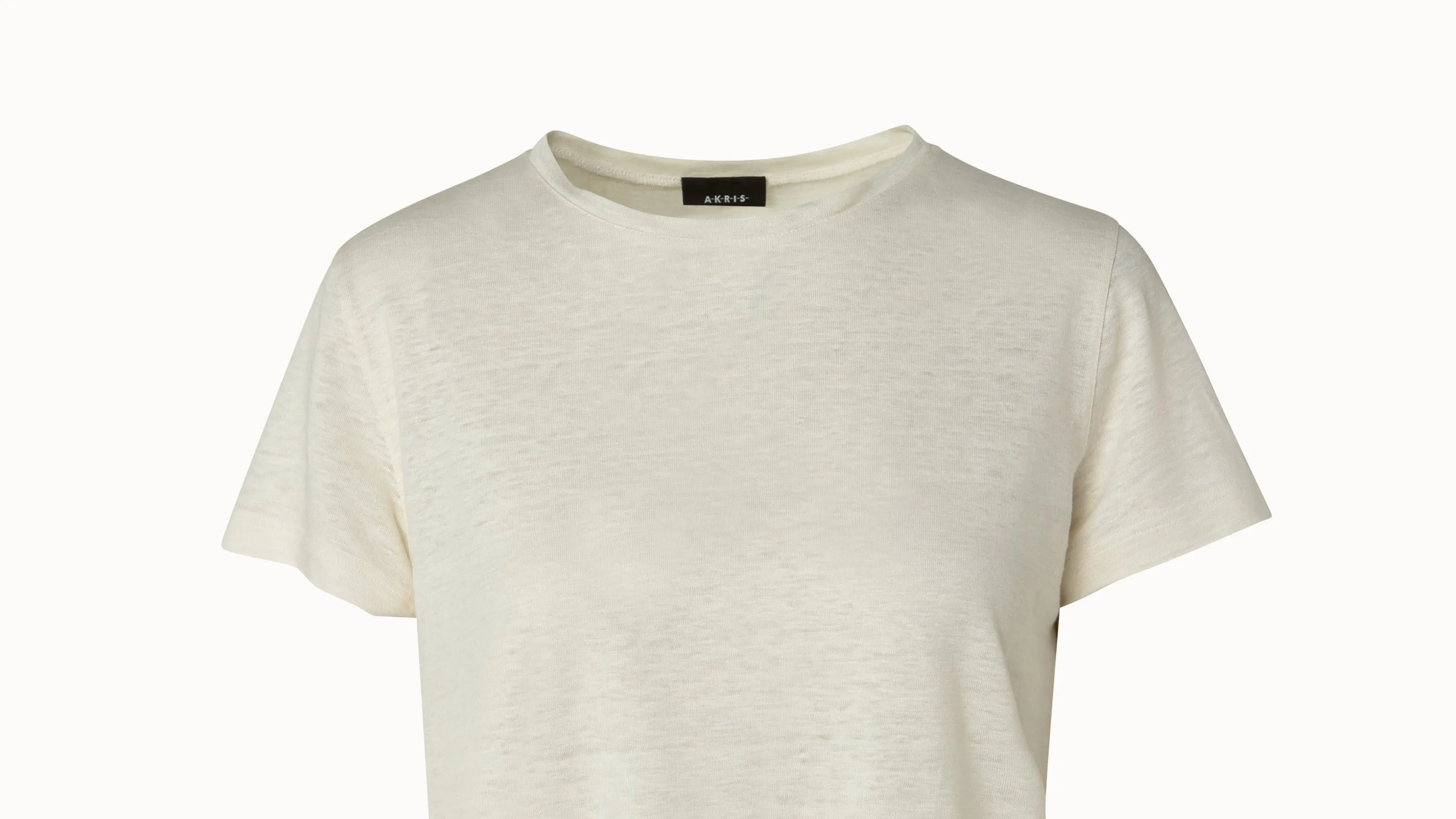 Linen Jersey T-Shirt Akris