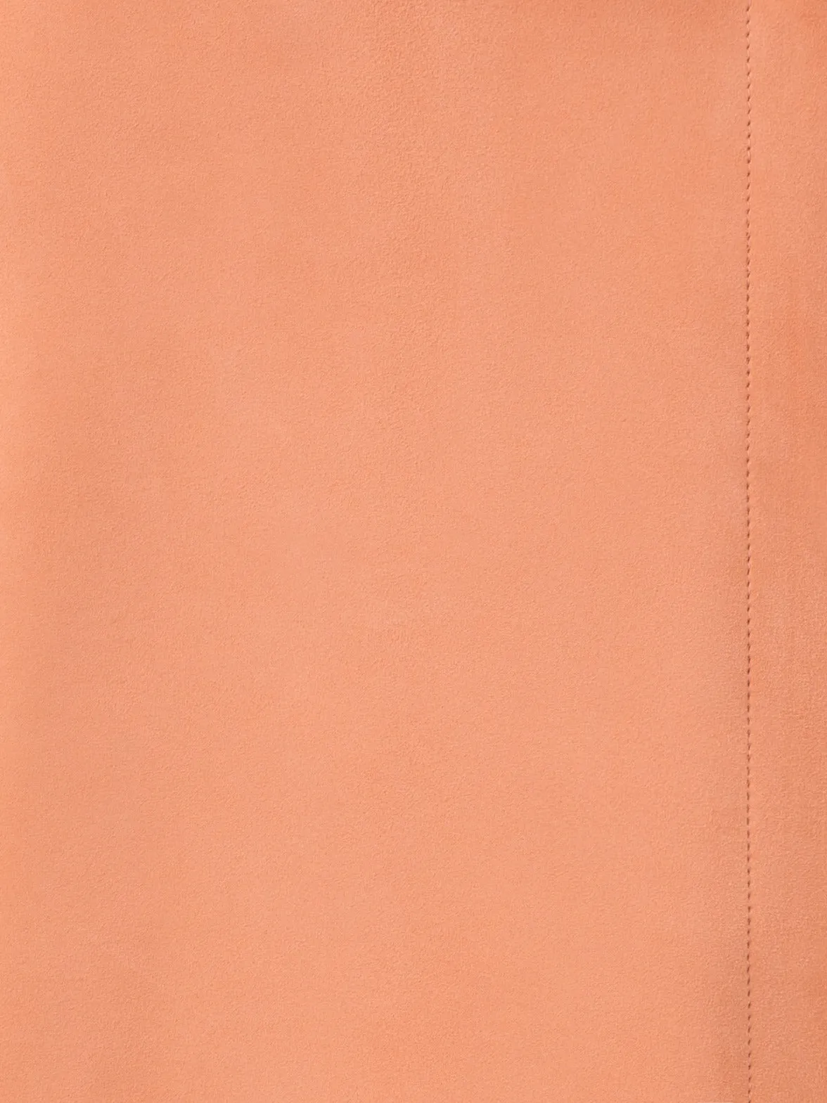Long Pencil Skirt in Nubuck Lamb Leather Akris