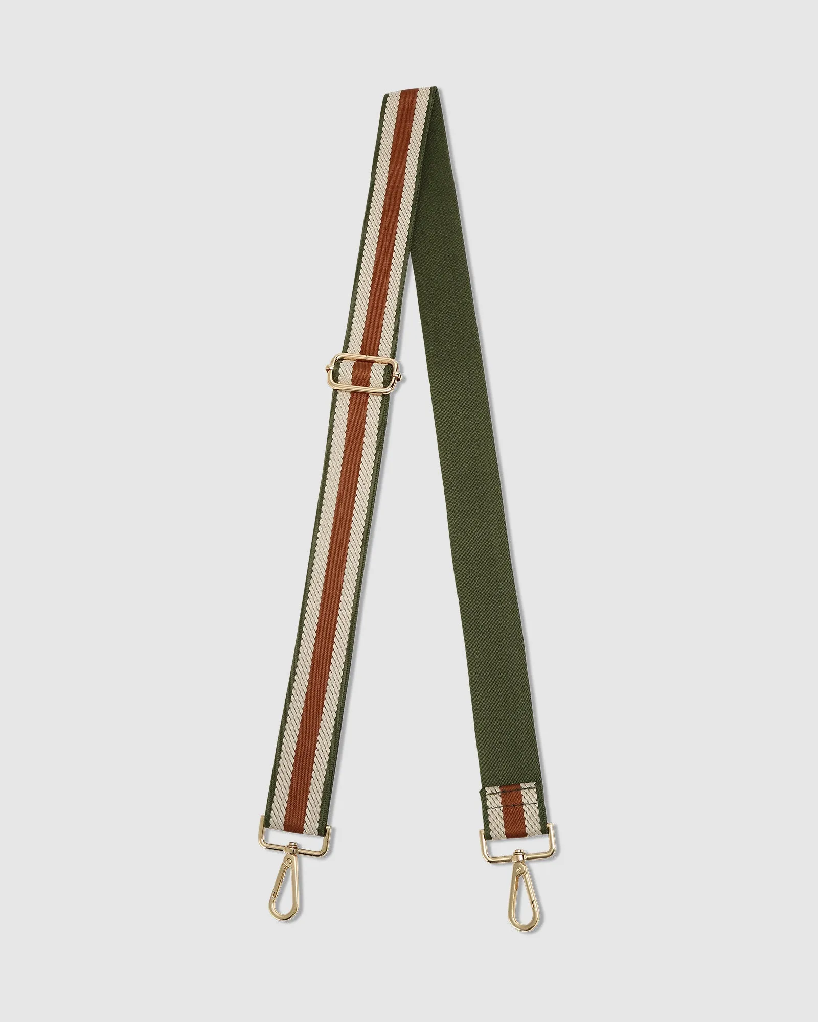 Louenhide Daisy Stripe Crossbody Bag Tan