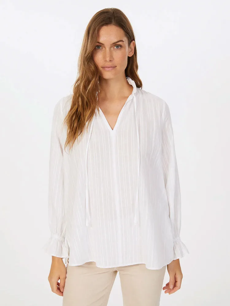 Marc Aurel Cotton Shirt White