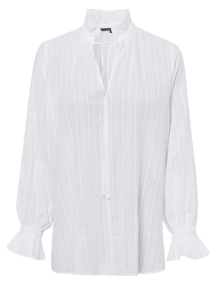 Marc Aurel Cotton Shirt White