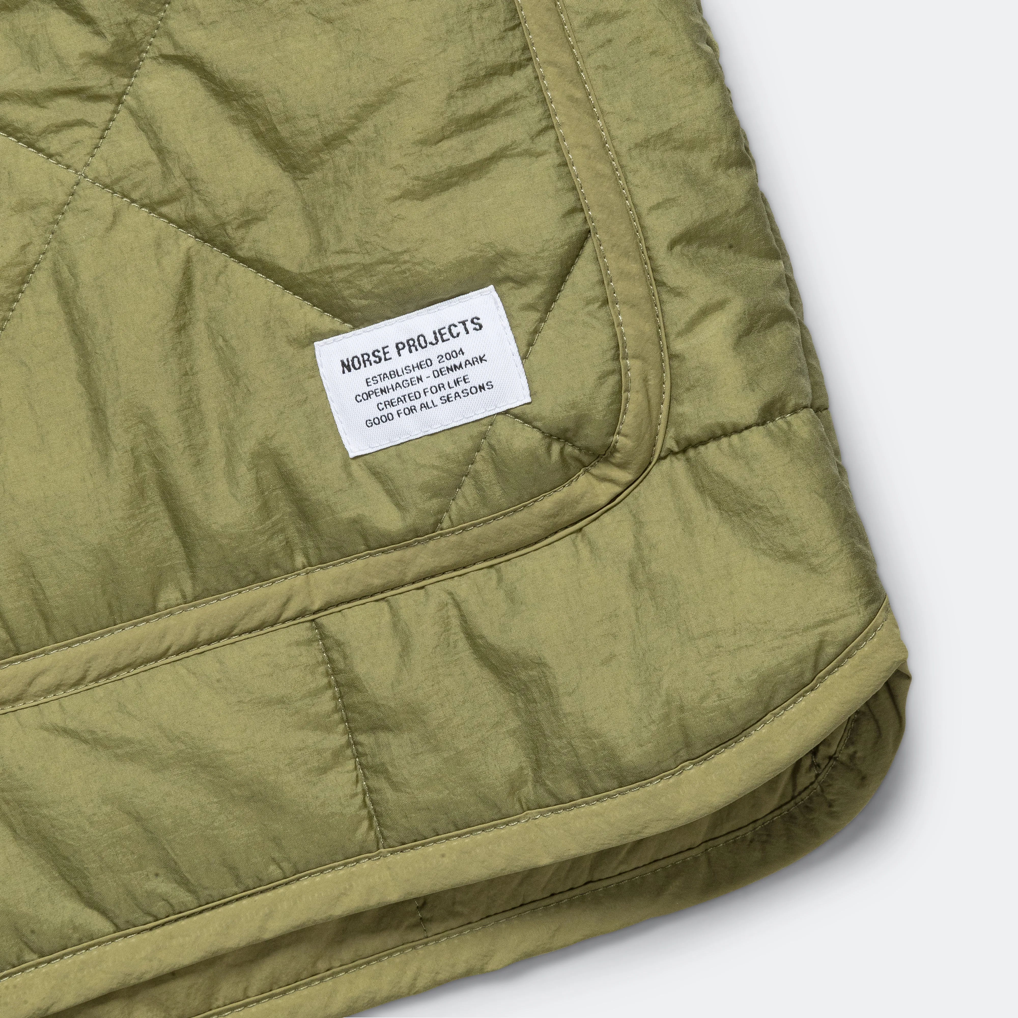 Military Liner Jacket - Moss Green