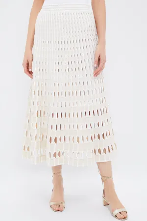 Multi Sand Larken Midi Skirt