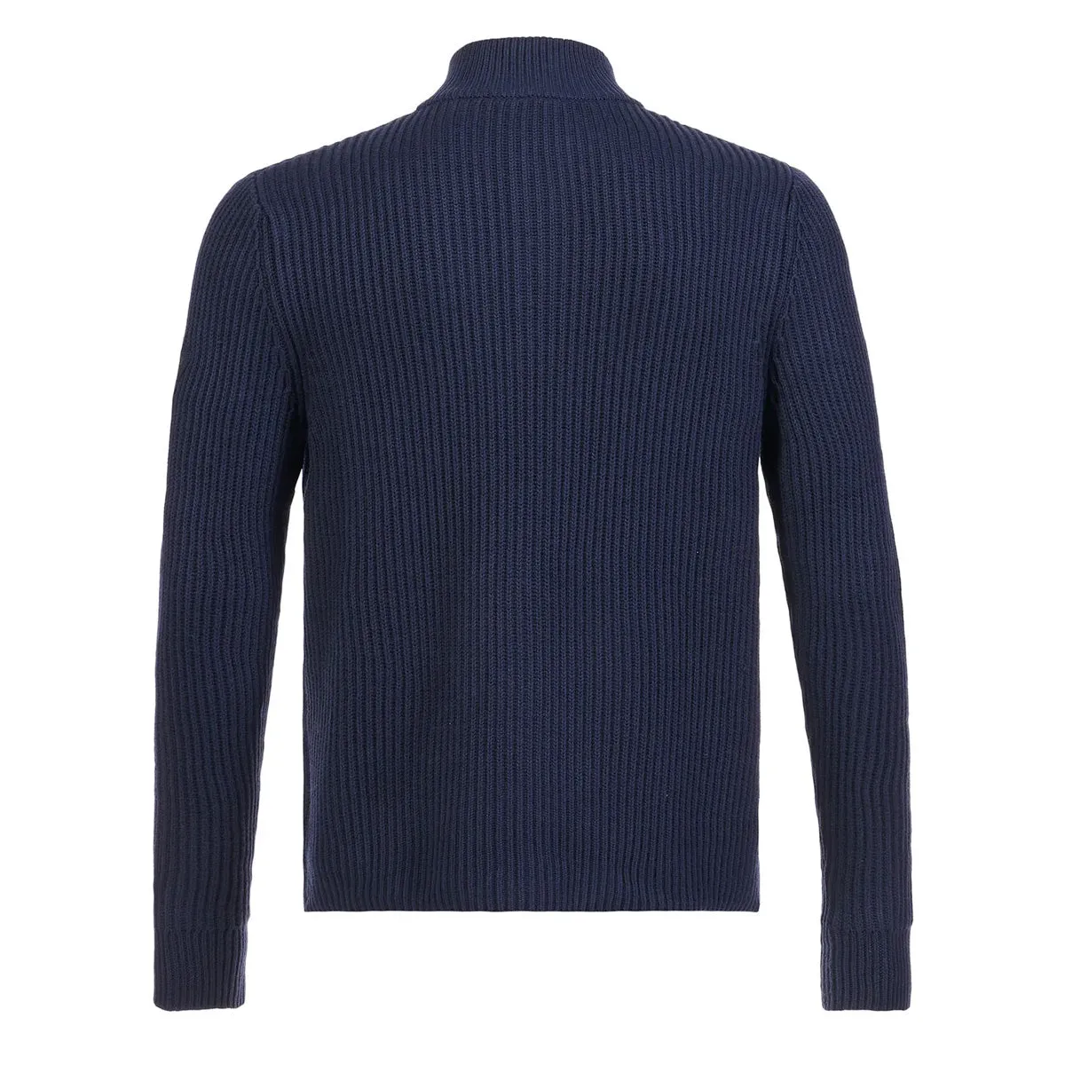Musto Marina Button Neck Knit Navy