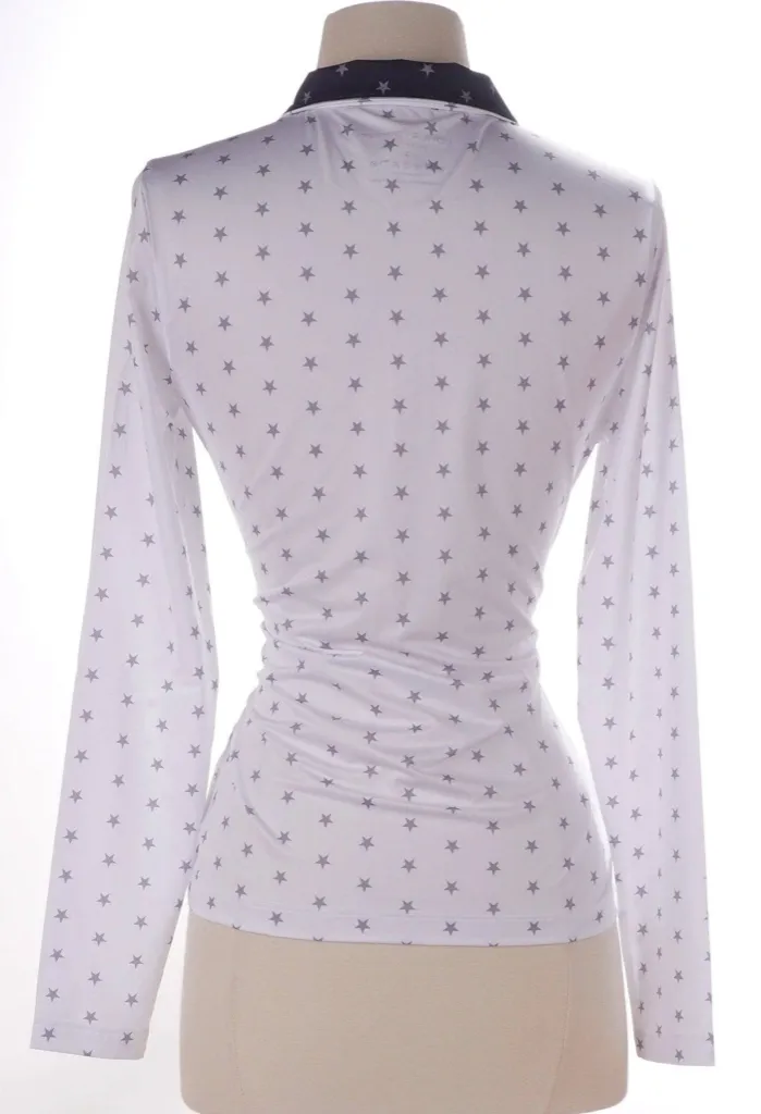 New Lohla Sport White Stars Pullover Size XXL MSP$140