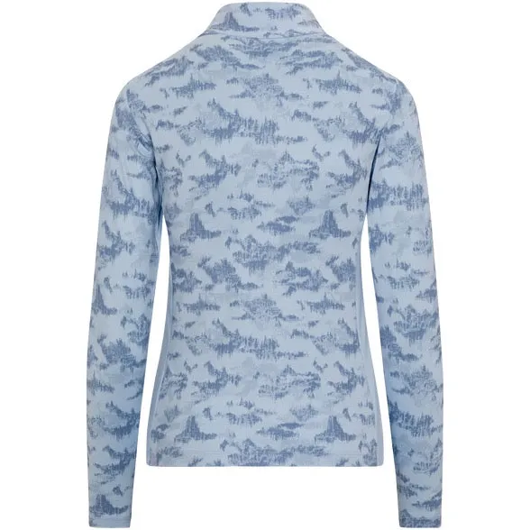 New Women's Dunning Tully Ventilated Long Sleeve Peformance Polo MSP$98