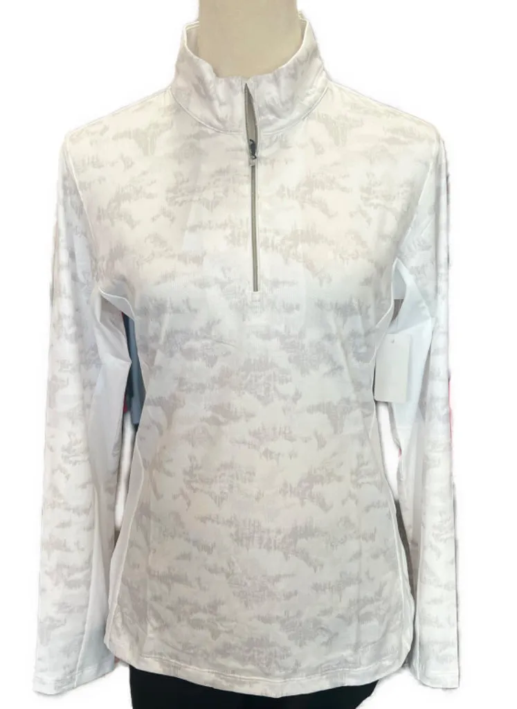 New Women's Dunning Tully Ventilated Long Sleeve Peformance Polo MSP$98