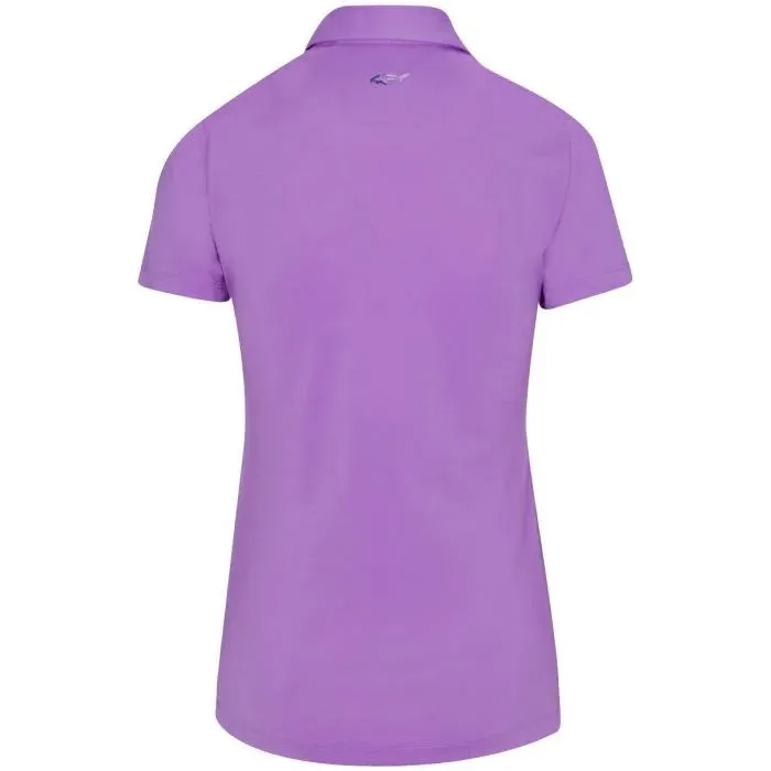 New Women's Greg Norman Freedom Golf Polo - Iris MSP$50