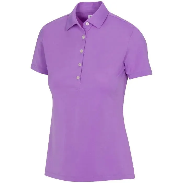 New Women's Greg Norman Freedom Golf Polo - Iris MSP$50