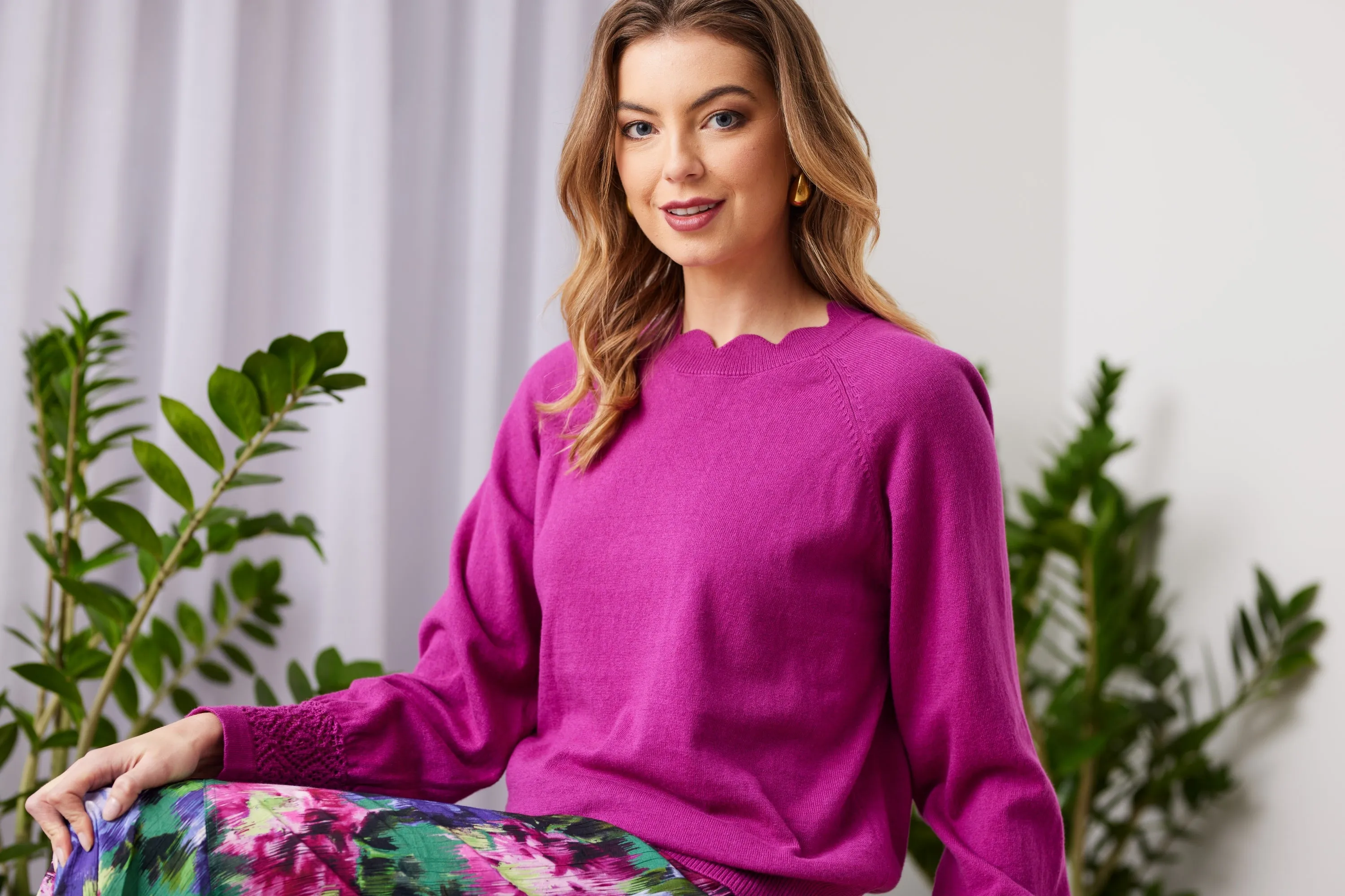 Newport Viola Jumper - NP29350 - Orchid