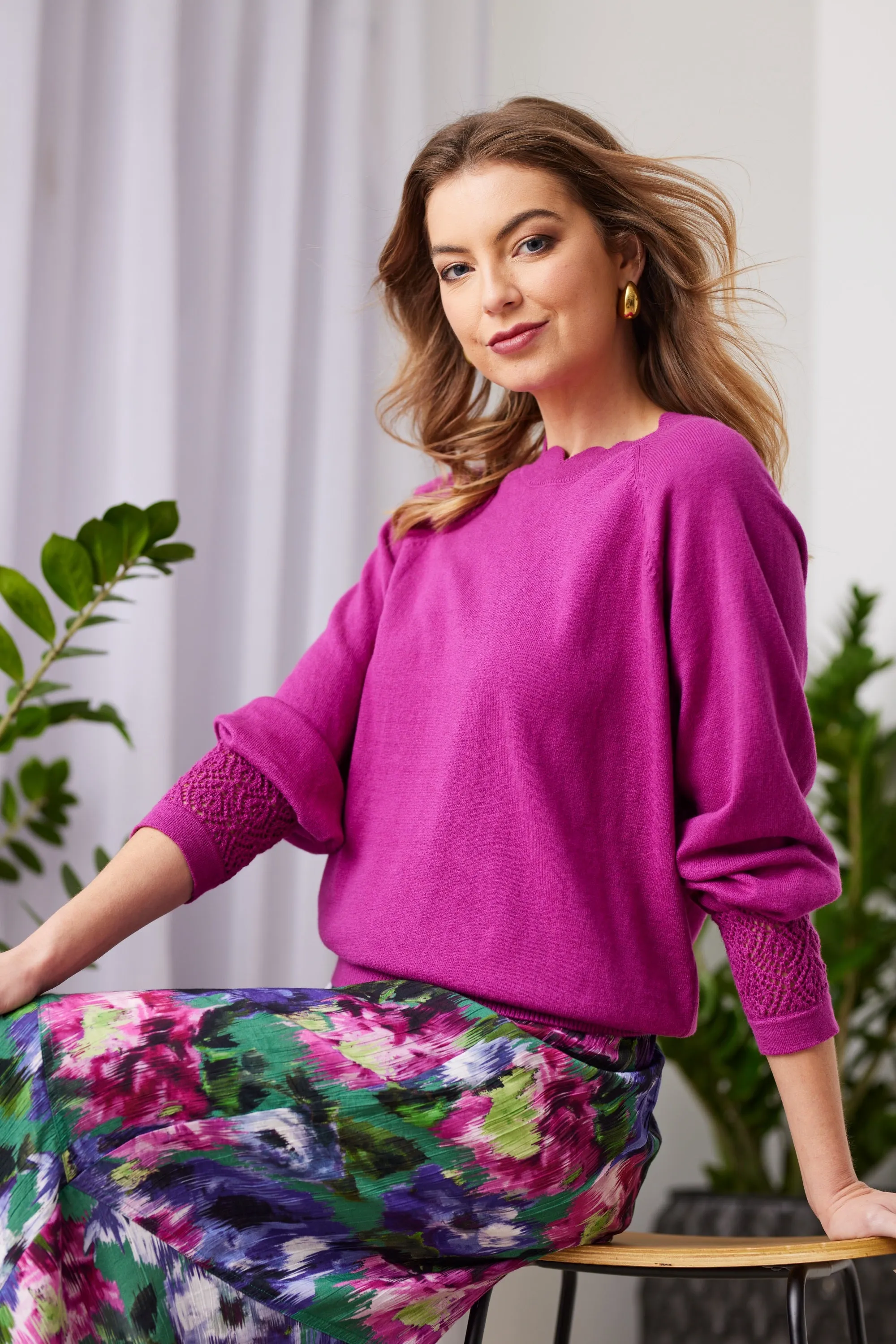 Newport Viola Jumper - NP29350 - Orchid