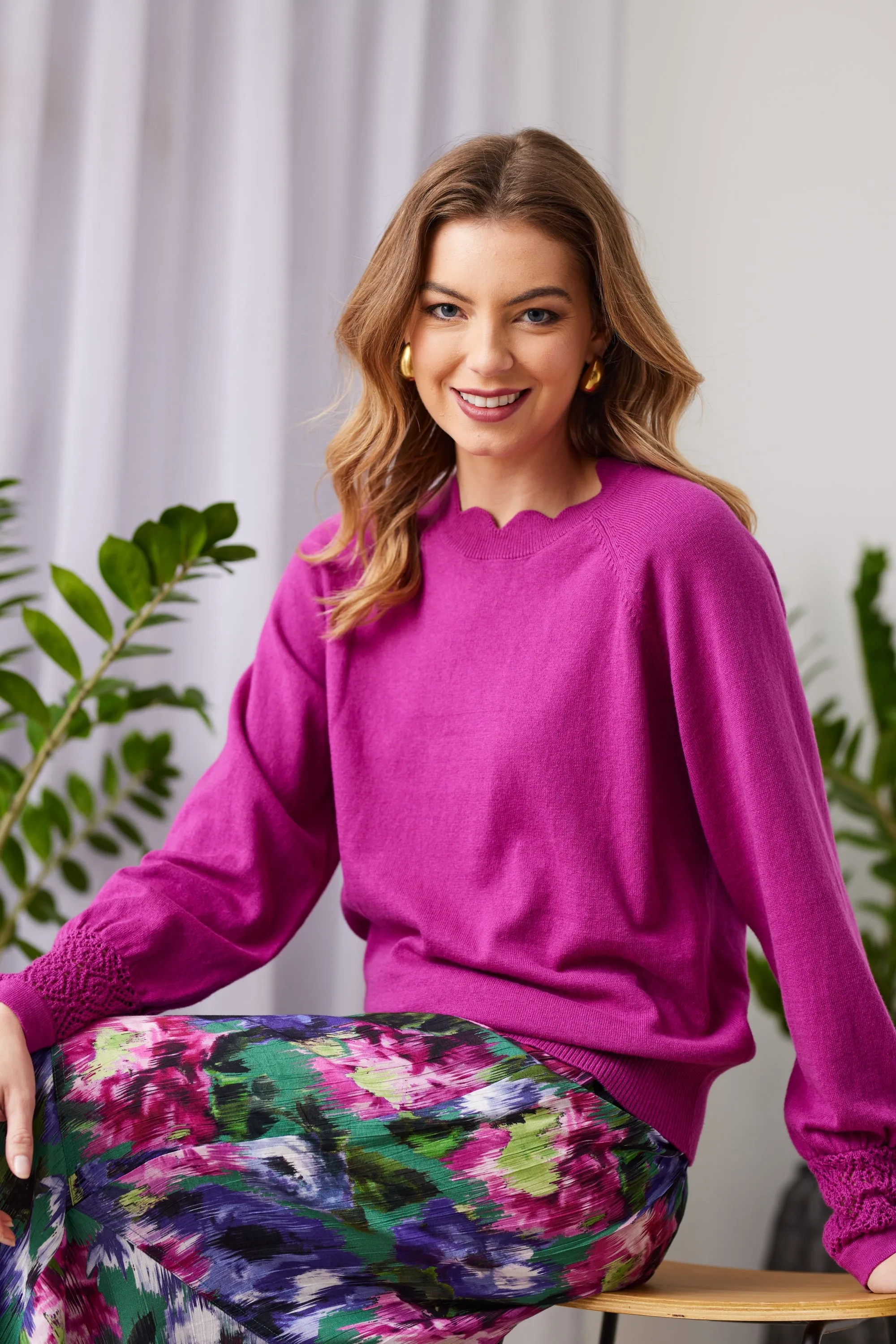 Newport Viola Jumper - NP29350 - Orchid
