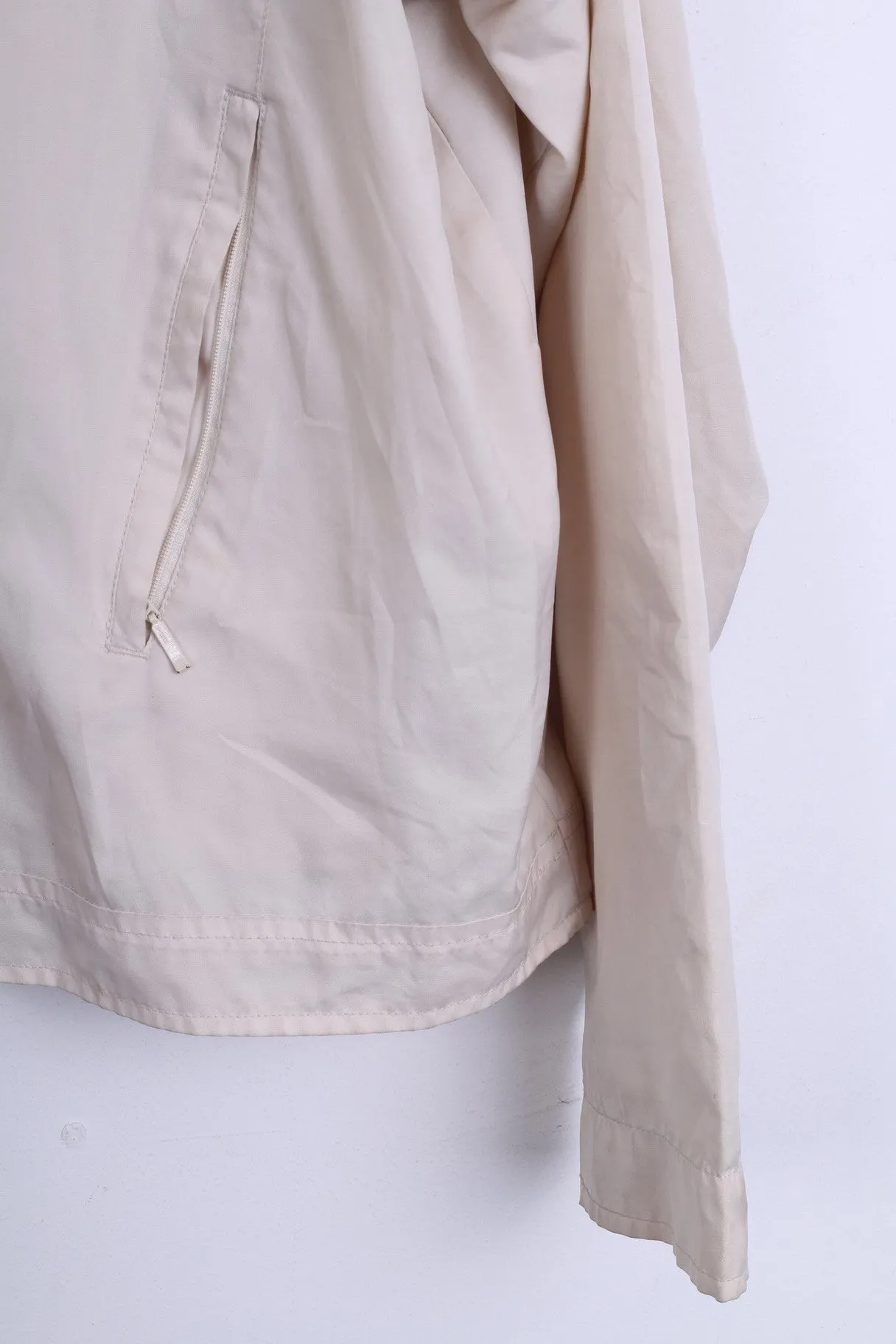 Nike Womens XL (16-18 )Track Top Jacket Ecru Sport