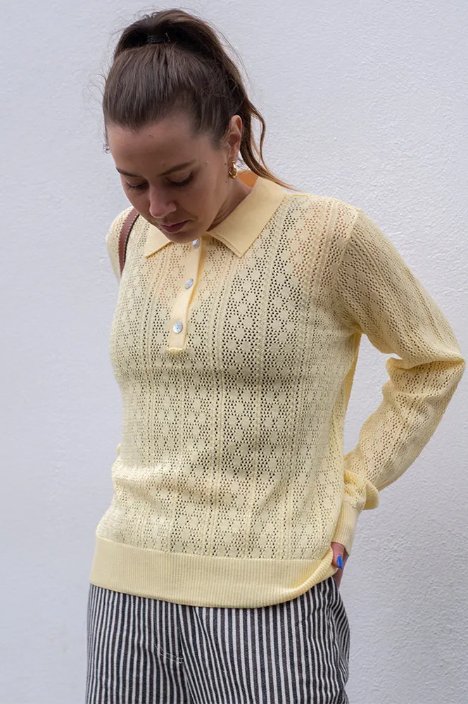 Numph Livas Golden Haze Long Sleeve Pullover