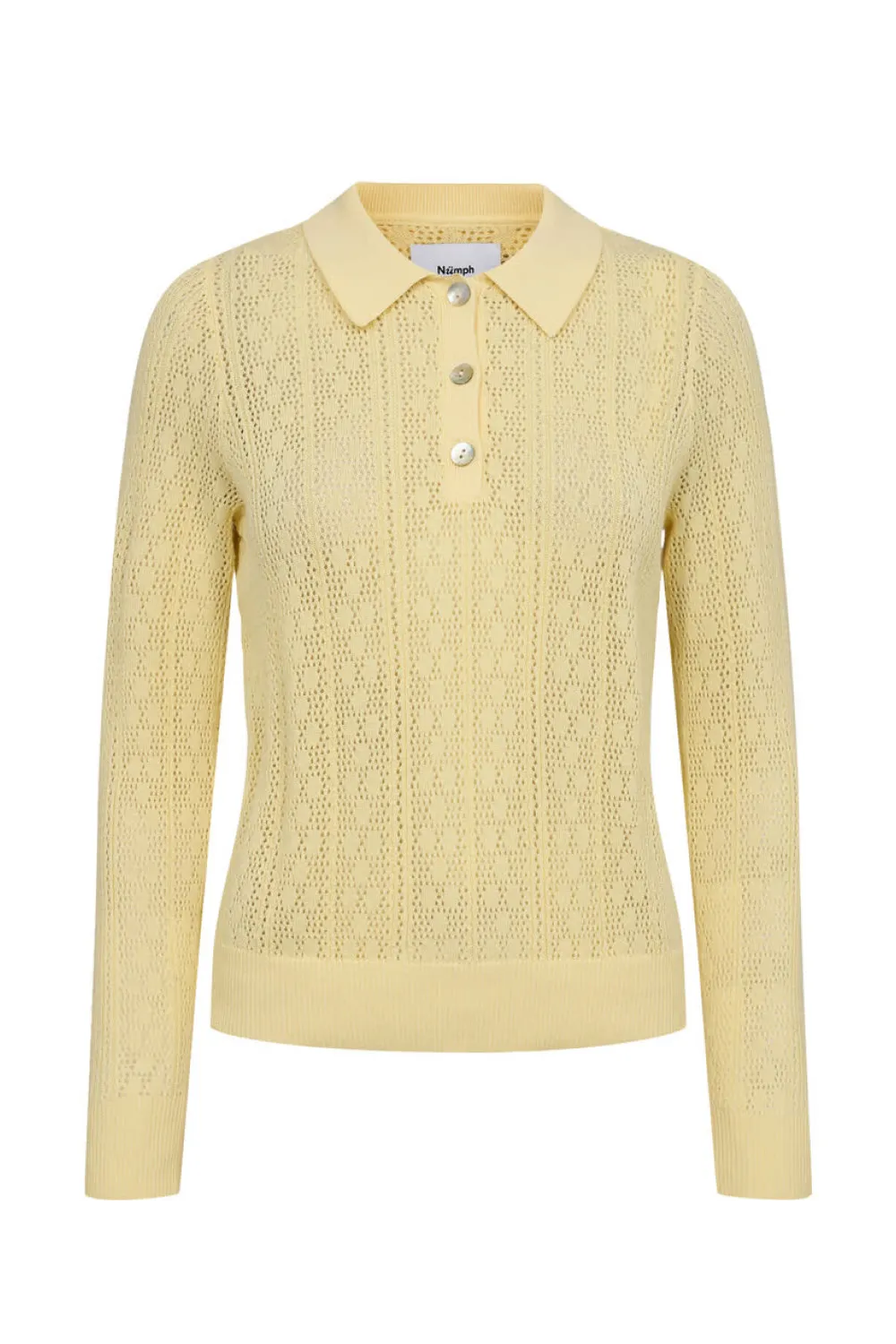 Numph Livas Golden Haze Long Sleeve Pullover