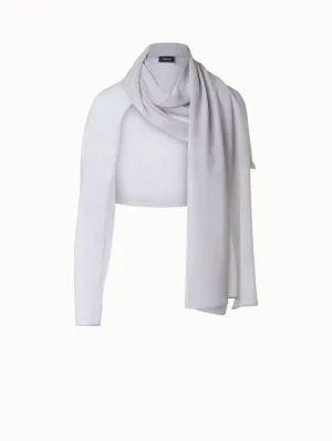 One Sleeve Silk Stola Akris