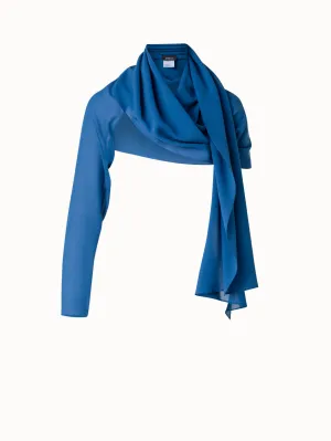 One Sleeve Silk Stola Akris