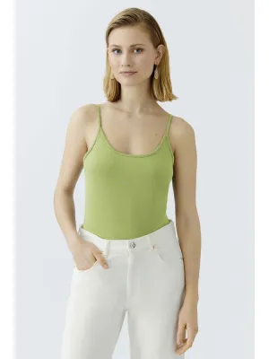 Oui Cami Top Pea Green
