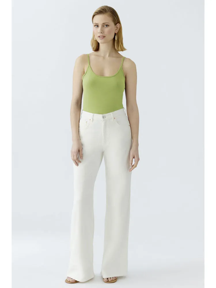 Oui Cami Top Pea Green