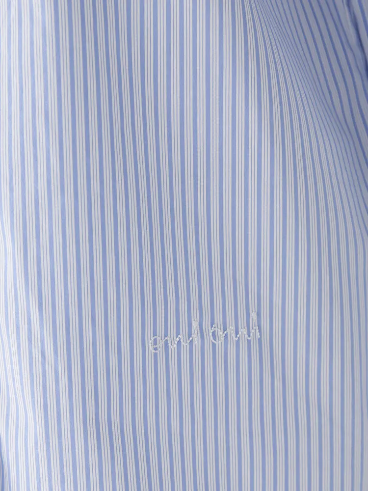 Oui Shirt Blue & White