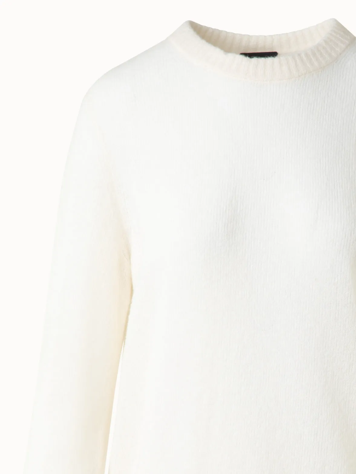 Oversize Cashmere and Silk Sweater Akris