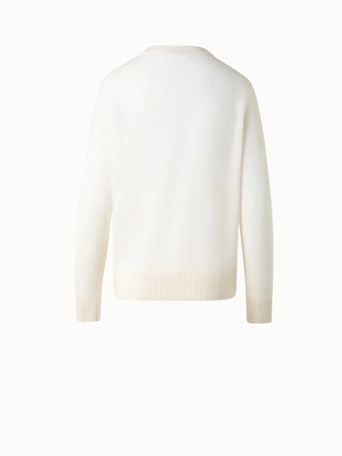 Oversize Cashmere and Silk Sweater Akris