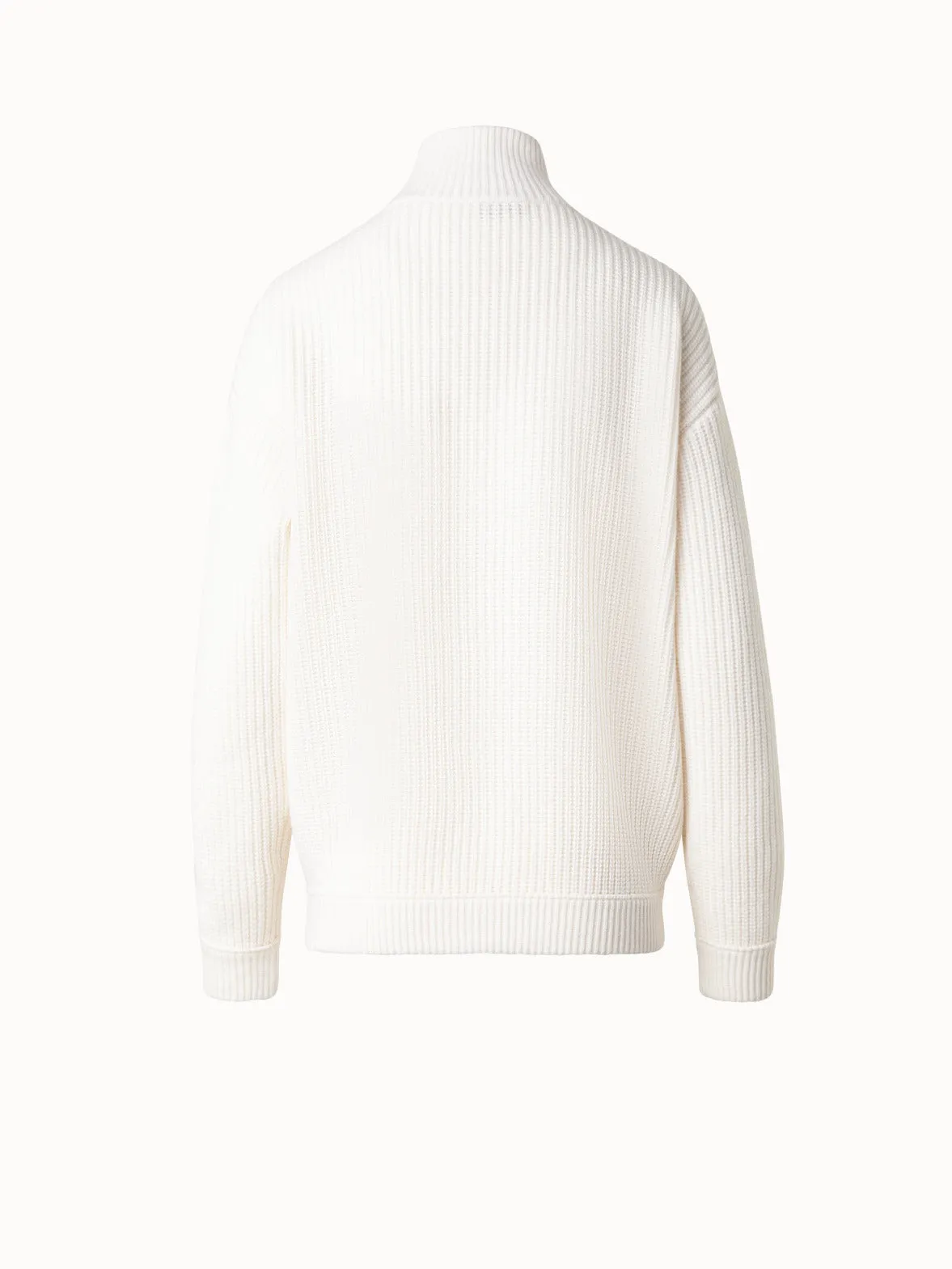 Oversize Long Cardigan in Cashmere Akris