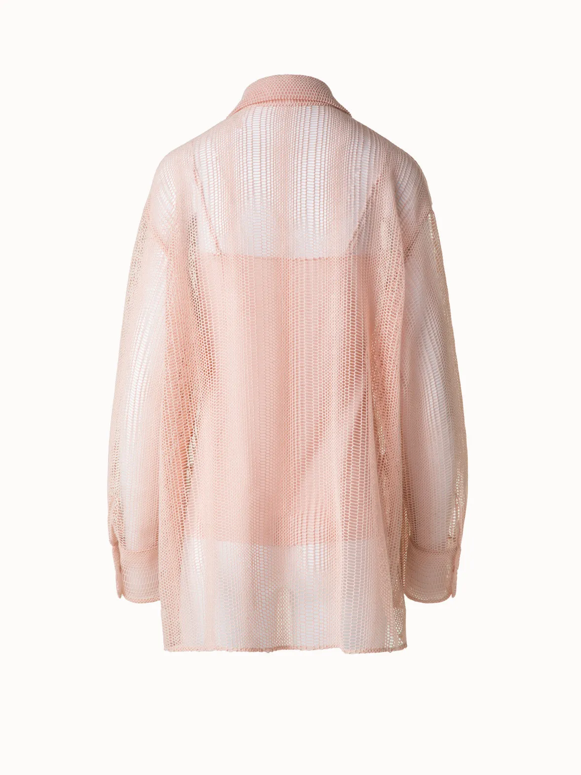Oversized Embroidered Blouse Akris