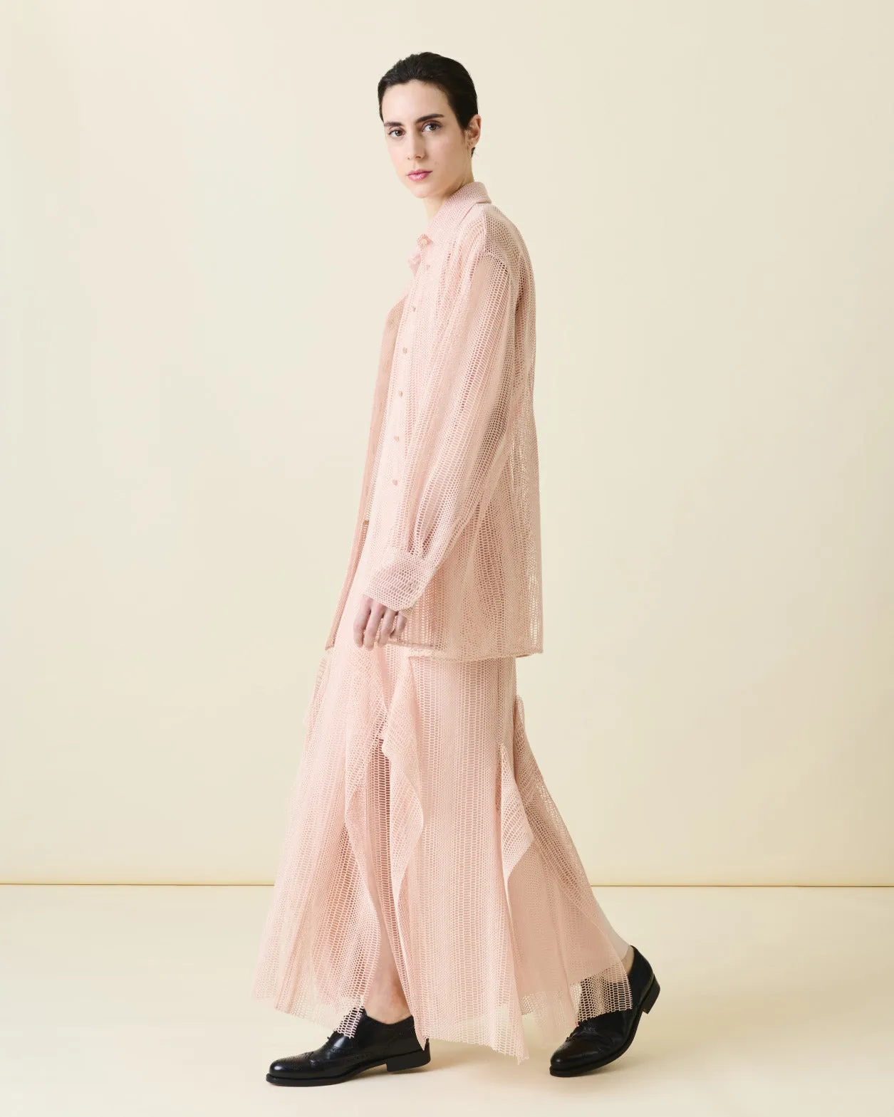 Oversized Embroidered Blouse Akris