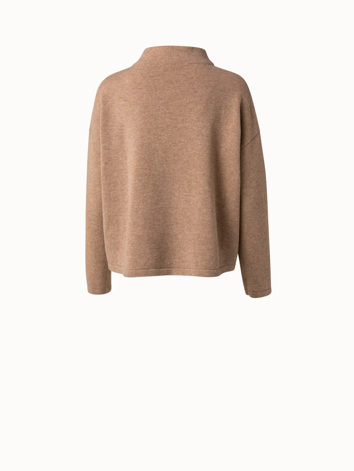 Oversized Wool Cashmere Pullover Akris